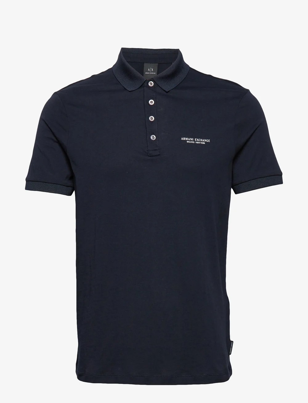 Armani Exchange - POLO SHIRT - kortærmede poloer - navy - 0