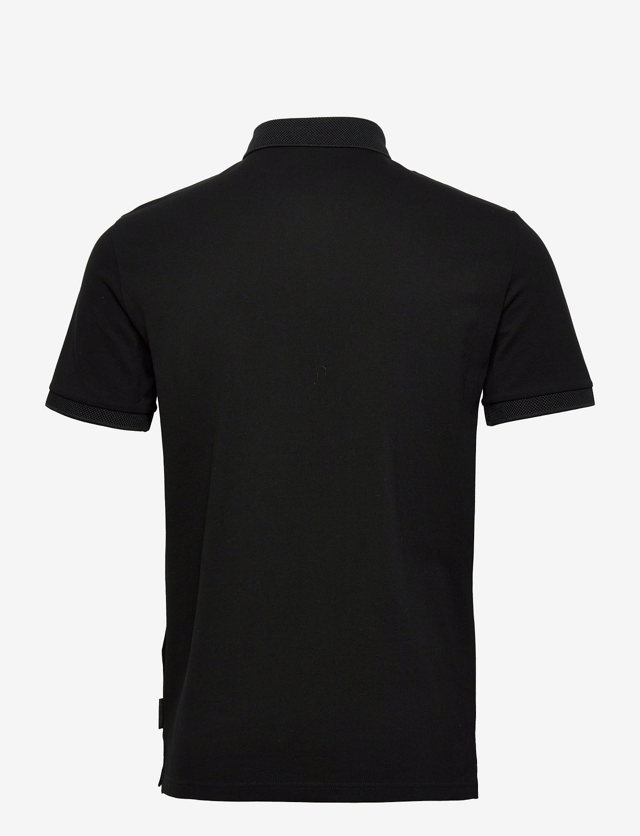 Armani Exchange - POLO SHIRT - kortærmede poloer - black - 1