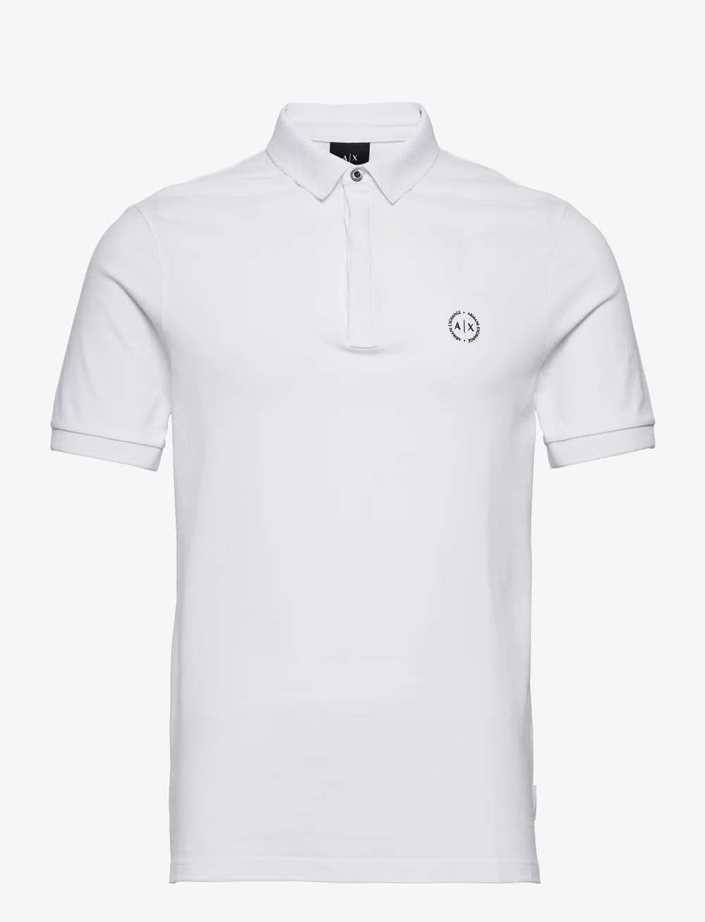 Armani Exchange - POLO SHIRT - kortærmede poloer - white - 0