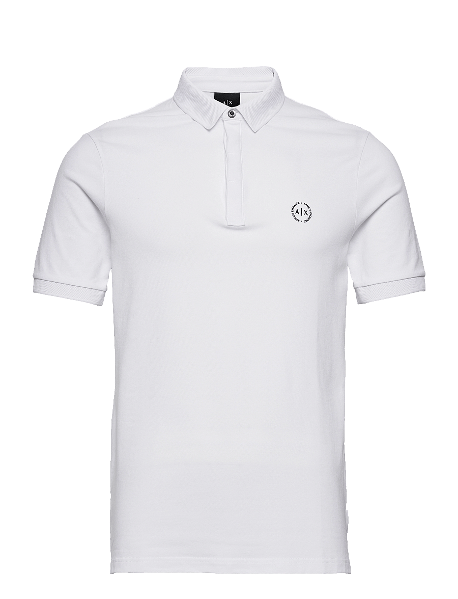 Armani Exchange - POLO SHIRT - kurzärmelig - white - 0