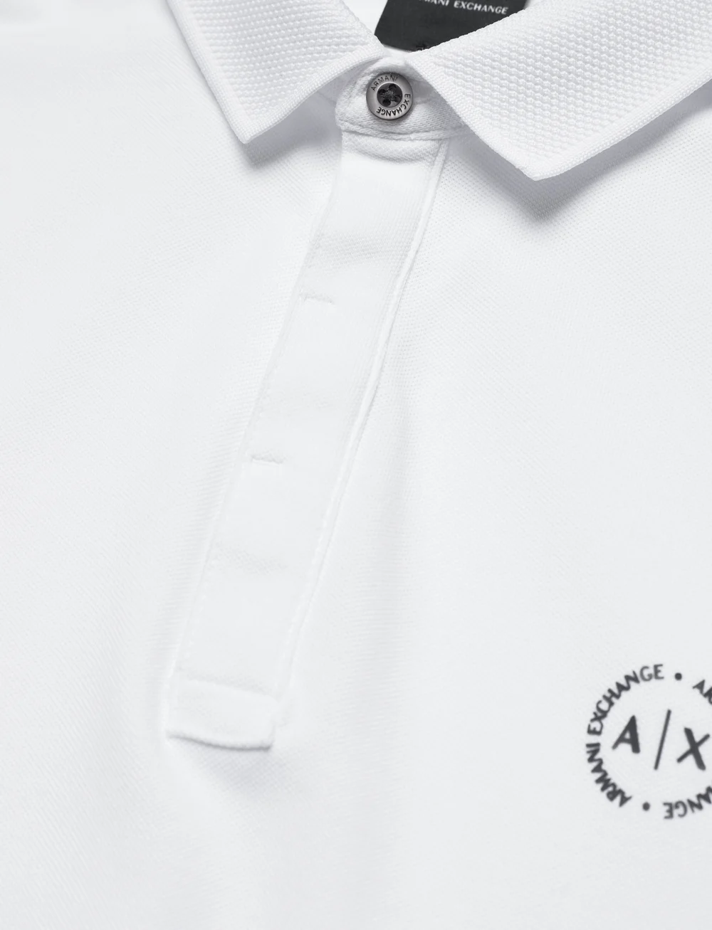 Armani Exchange - POLO SHIRT - kortærmede poloer - white - 2