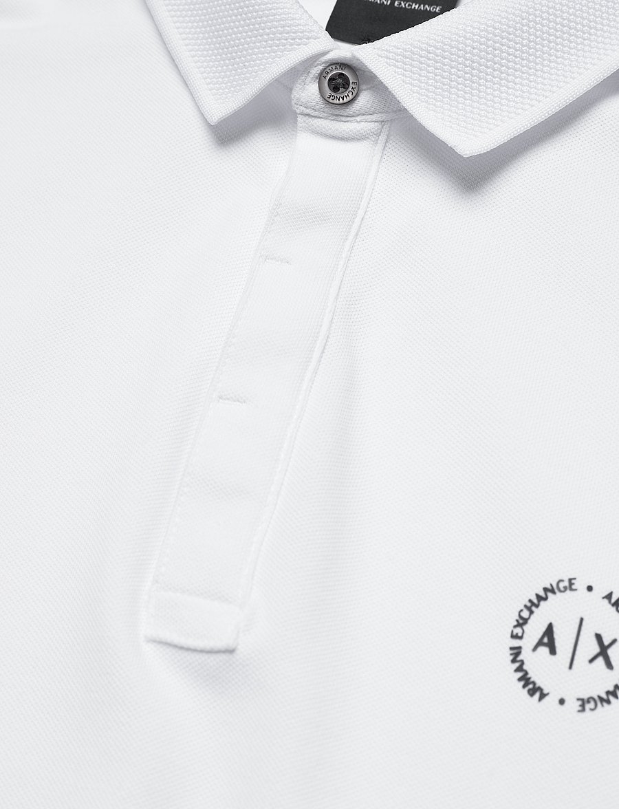 Armani Exchange - POLO SHIRT - kurzärmelig - white - 2
