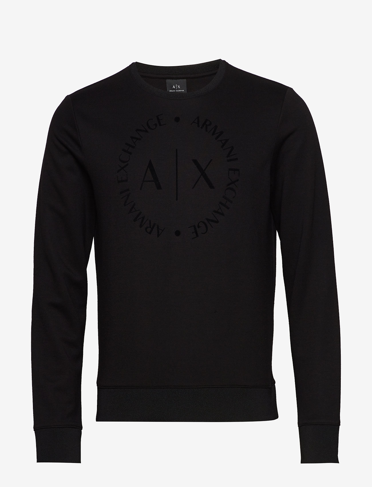 Armani Exchange - SWEATSHIRTS - sportiska stila džemperi - black - 0
