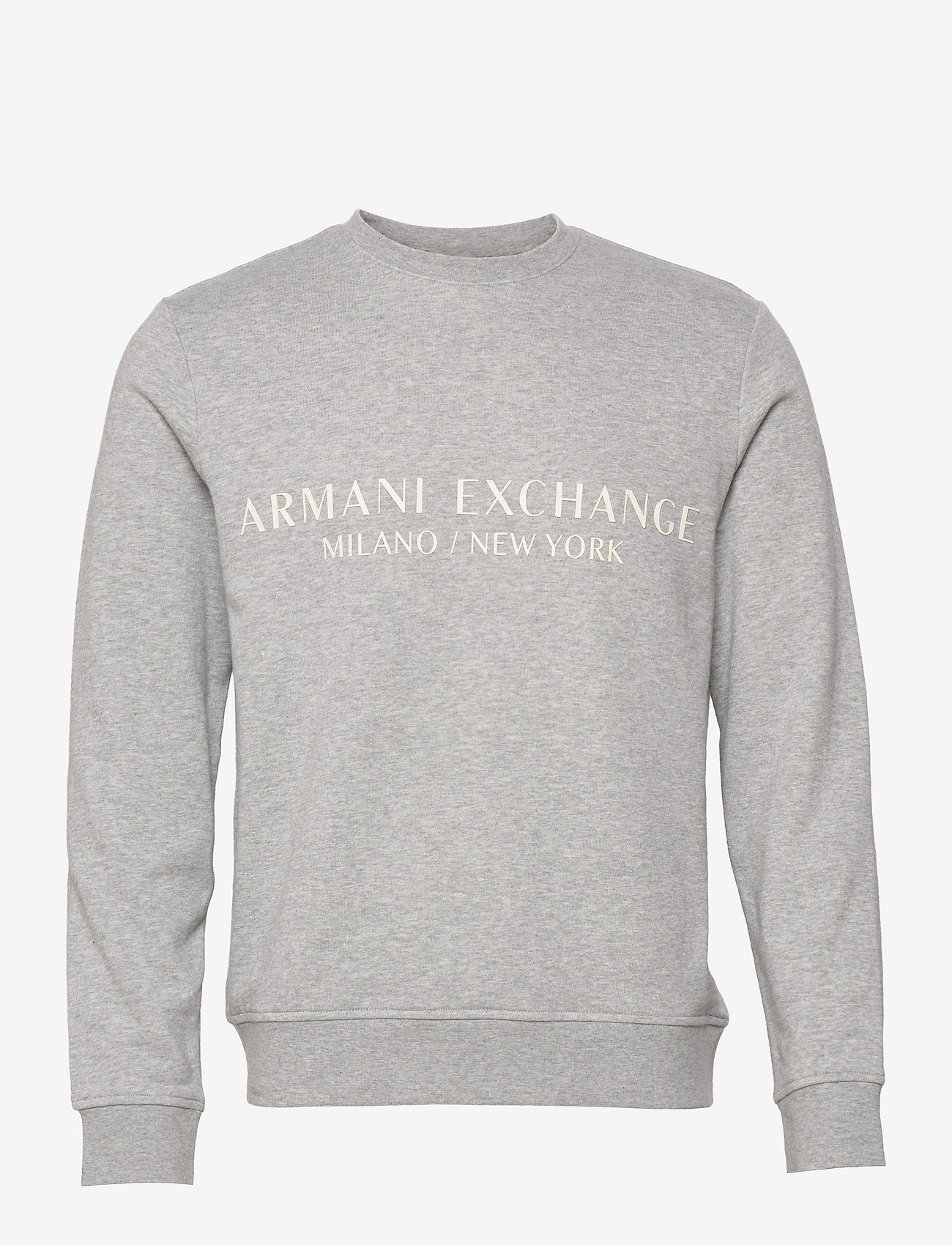 Armani Exchange - SWEATSHIRT - sportiska stila džemperi - bros bc06 alloy htr - 0