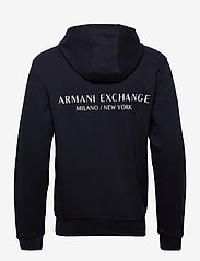 Armani Exchange - SWEATSHIRTS - džemperi ar kapuci - navy - 1
