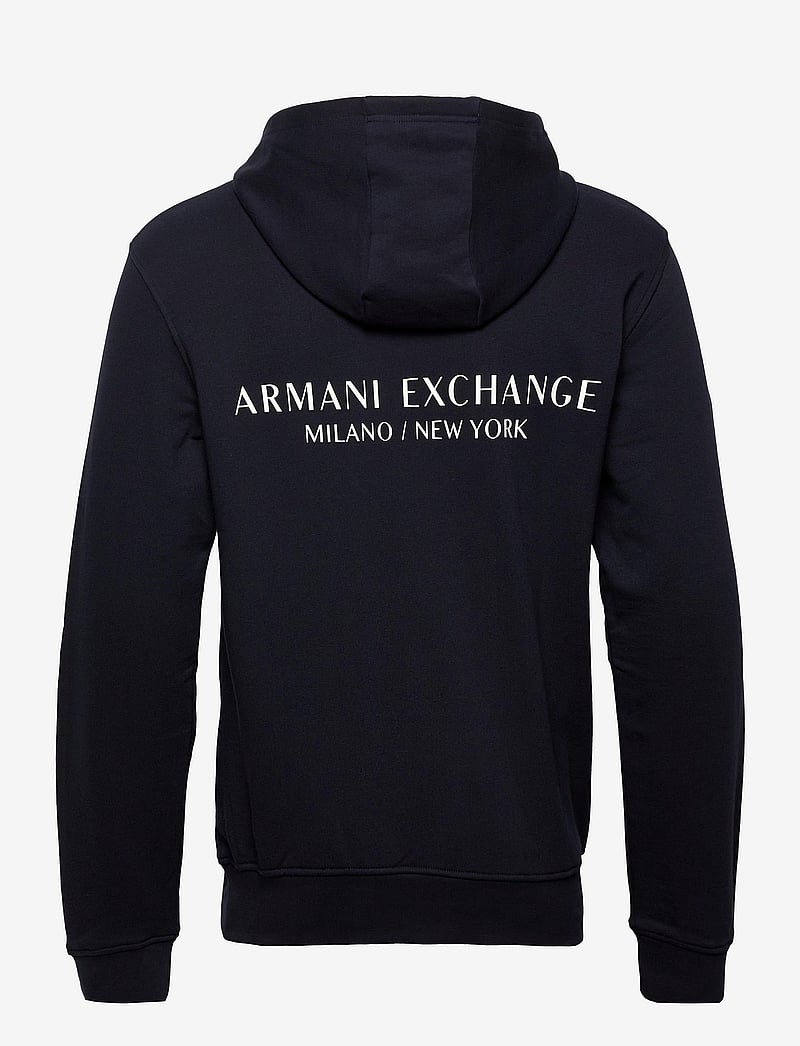 Armani Exchange - SWEATSHIRT - hættetrøjer - navy - 1