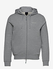Armani Exchange - SWEATSHIRTS - hoodies - bros bc06 alloy htr - 0