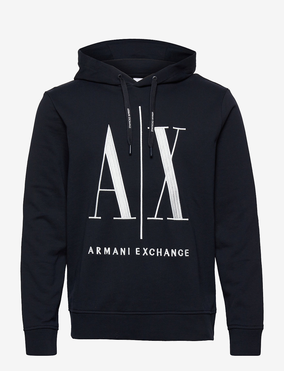Armani exchange logo hoodie best sale