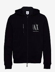 Armani Exchange - SWEATSHIRT - džemperi ar kapuci - navy - 0