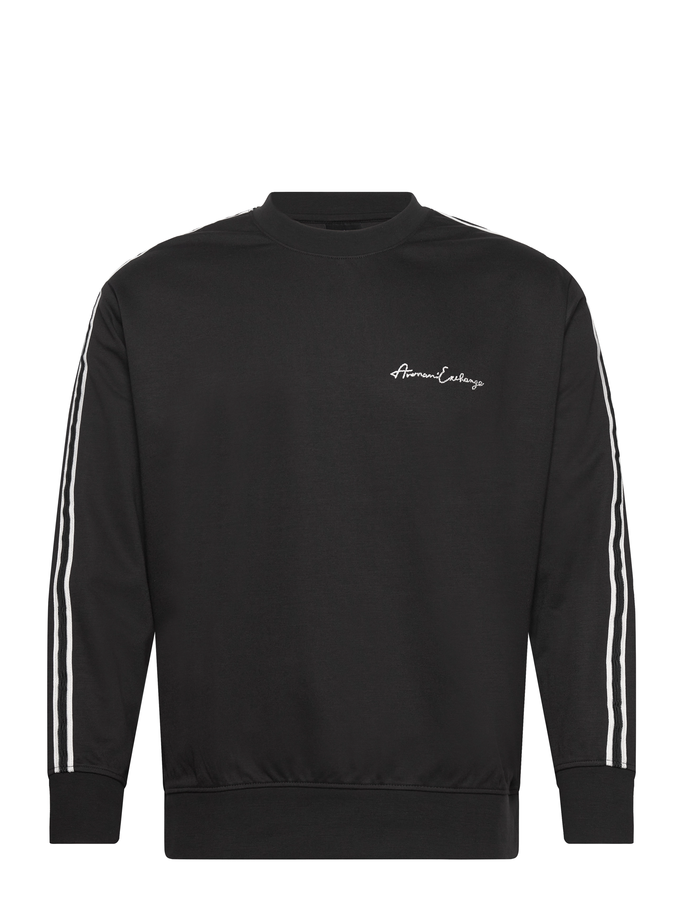 Armani Exchange SWEATSHIRT - Truien - BLACK / black