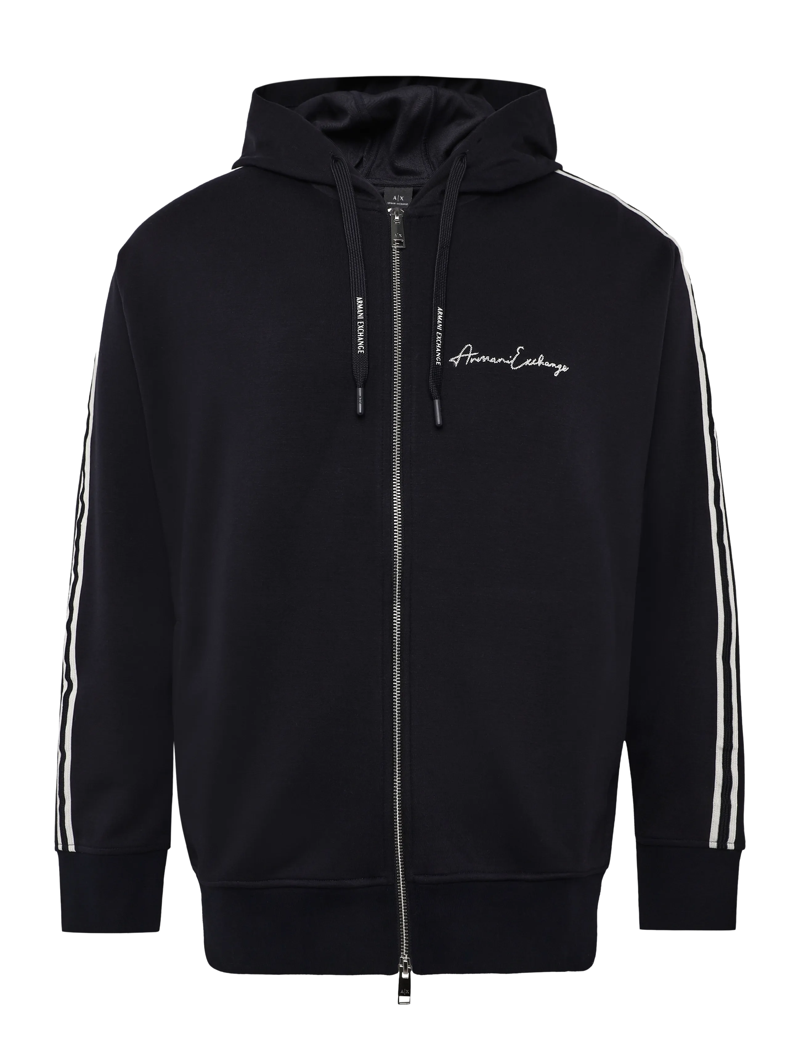 Armani Exchange - SWEATSHIRT - hoodies - deep navy - 1