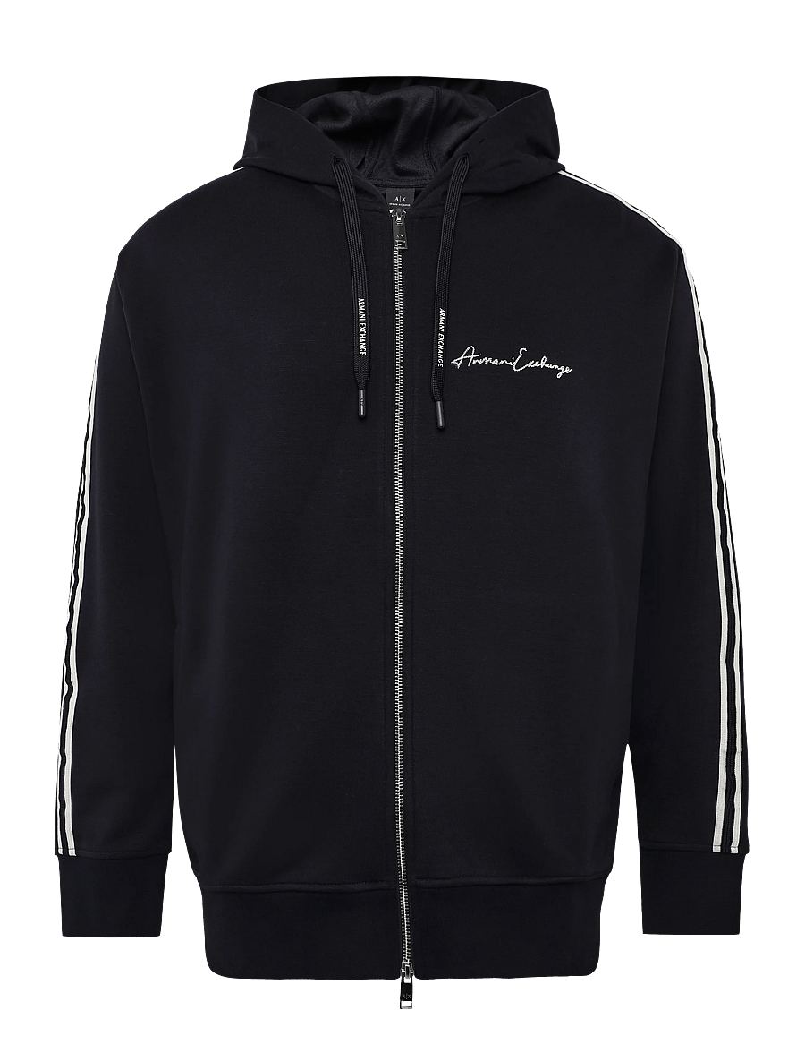 Armani Exchange - SWEATSHIRT - kapuzenpullover - deep navy - 1