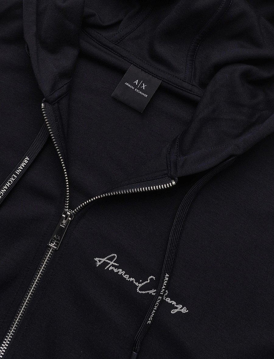Armani Exchange - SWEATSHIRT - kapuzenpullover - deep navy - 5