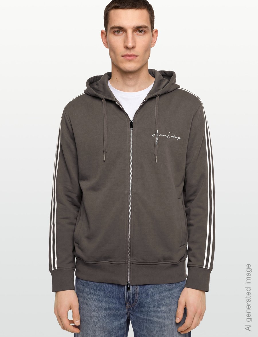Armani Exchange - SWEATSHIRT - kapuutsiga pusad - falcon - 3