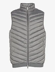 Armani Exchange - DOWN VEST - spring jackets - melange grey/navy - 0