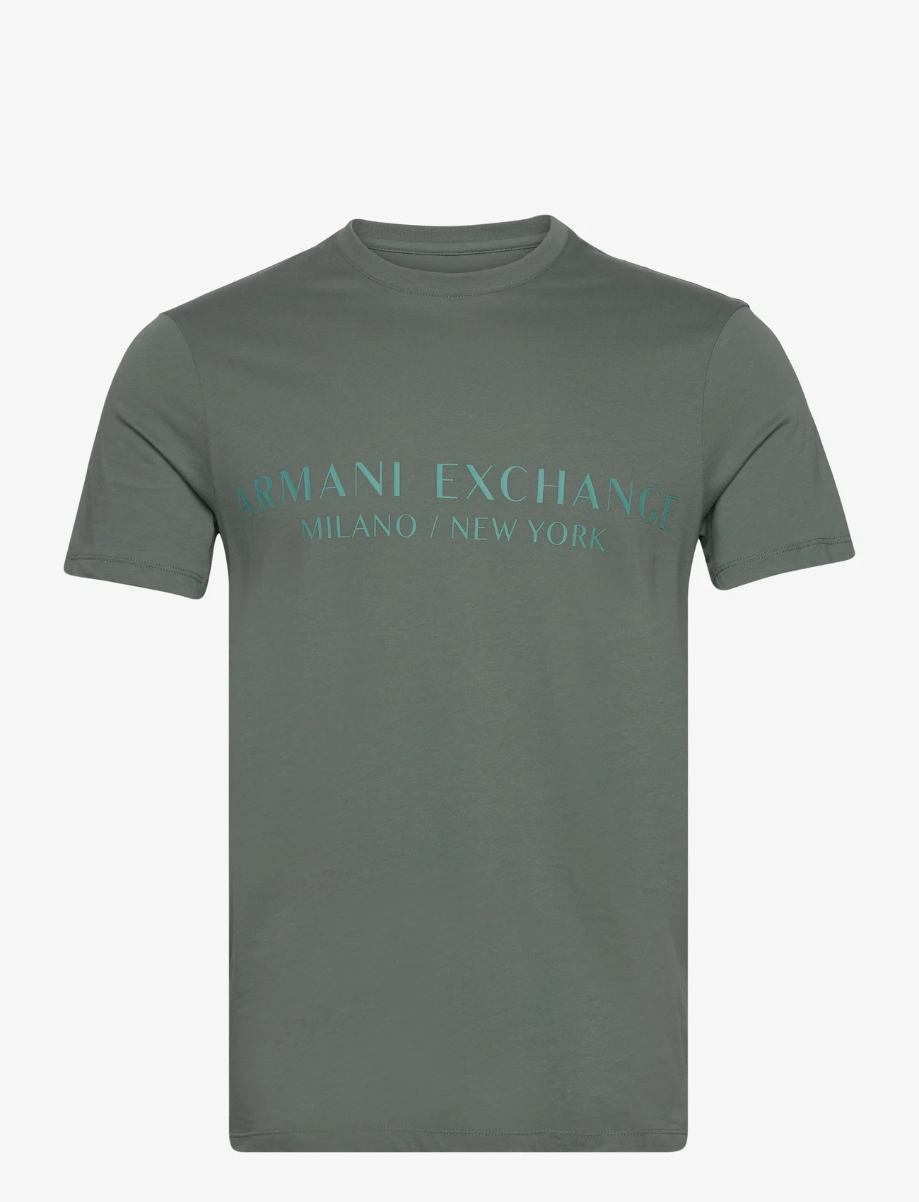 Armani Exchange - T-SHIRT - short-sleeved t-shirts - 1888-balsam green - 0
