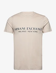 Armani Exchange - T-SHIRT - kortermede t-skjorter - 1934-silver lining - 0