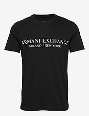 Armani Exchange - T-SHIRT - krótki rękaw - black - 0