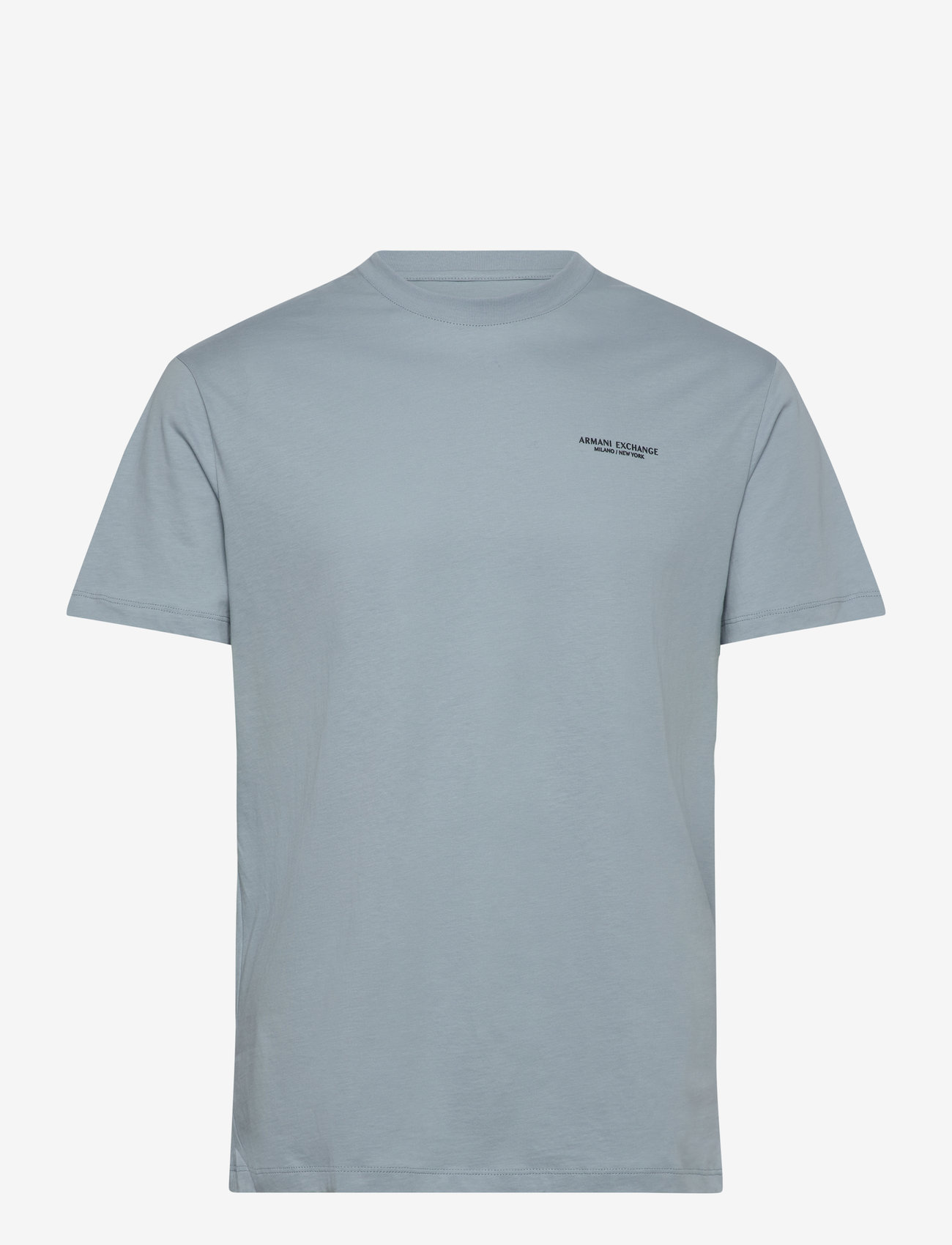 Armani Exchange - T-SHIRT - kortärmade t-shirts - ashley blue - 0