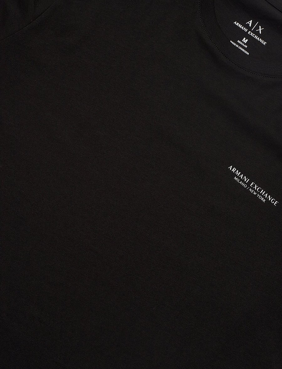Armani Exchange - T-SHIRT - kurzärmelig - black - 2