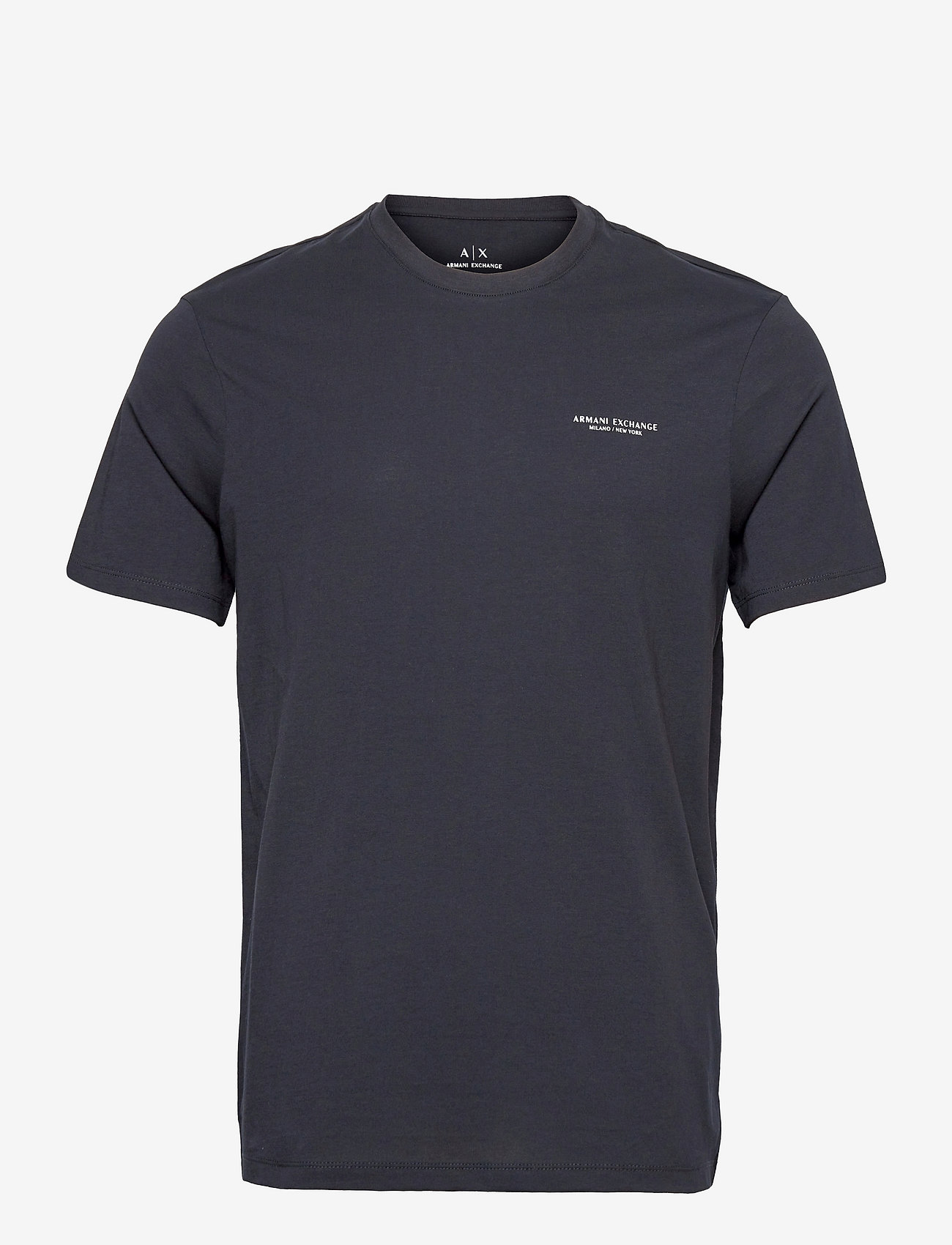 Armani Exchange - T-SHIRT - laisvalaikio marškinėliai - navy - 0