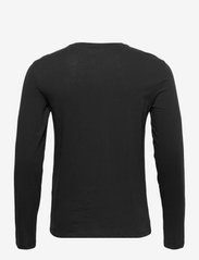 Armani Exchange - T-SHIRT - langermede t-skjorter - black - 1