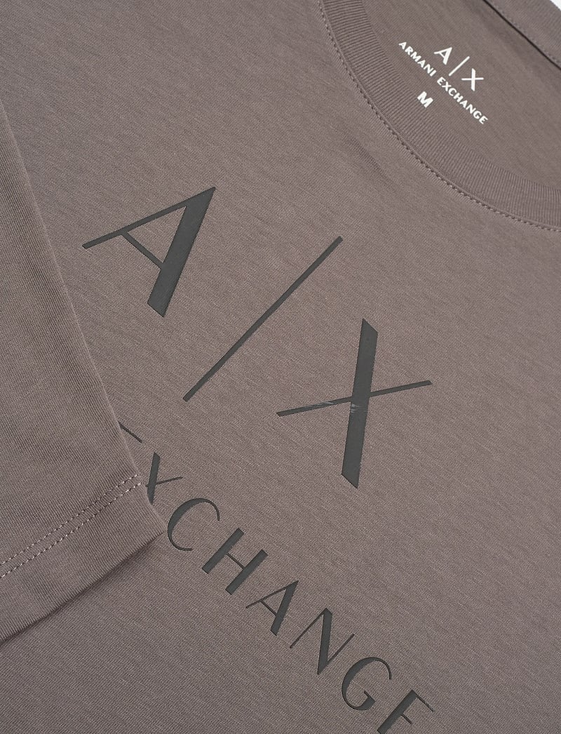 Armani Exchange - T-SHIRT - långärmade t-shirts - dark gull gray - 2