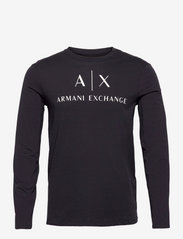 Armani Exchange - T-SHIRT - langermede t-skjorter - navy - 0