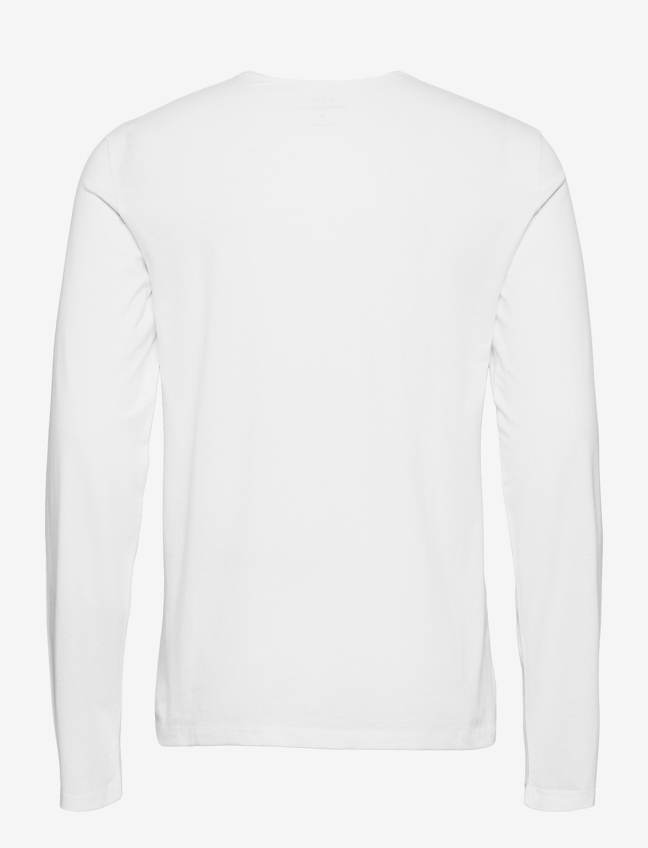 Armani Exchange - T-SHIRT - langermede t-skjorter - white - 1