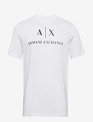 Armani Exchange - T-SHIRT - short-sleeved t-shirts - white - 0