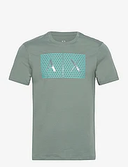 Armani Exchange - T-SHIRT - kortermede t-skjorter - 1888-balsam green - 0