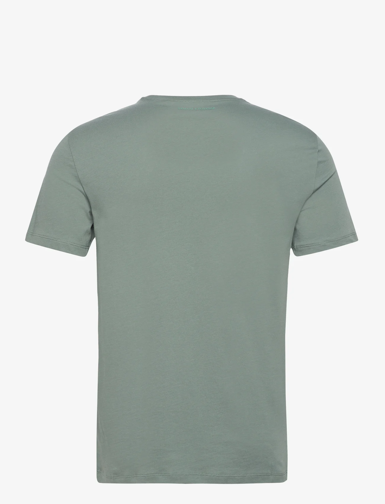 Armani Exchange - T-SHIRT - kortermede t-skjorter - 1888-balsam green - 1