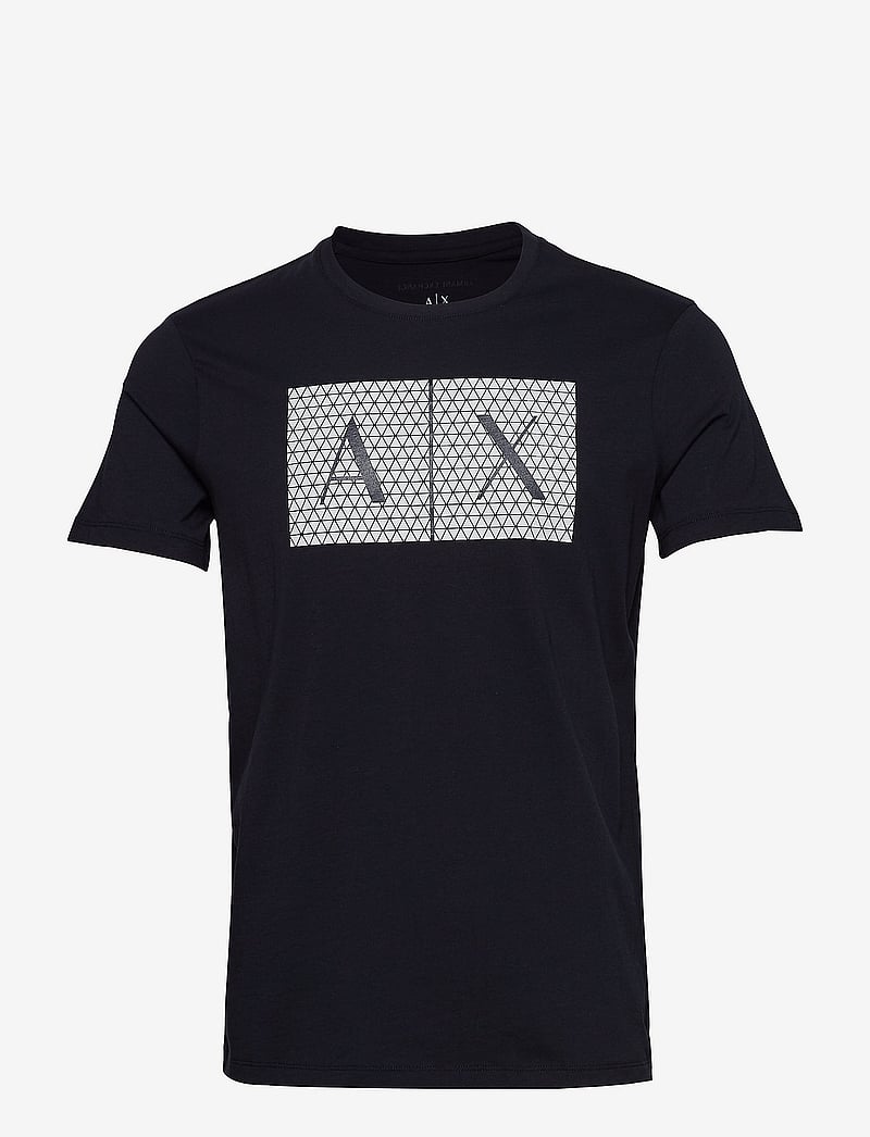 Armani Exchange - T-SHIRT - lühikeste varrukatega t-särgid - navy - 0