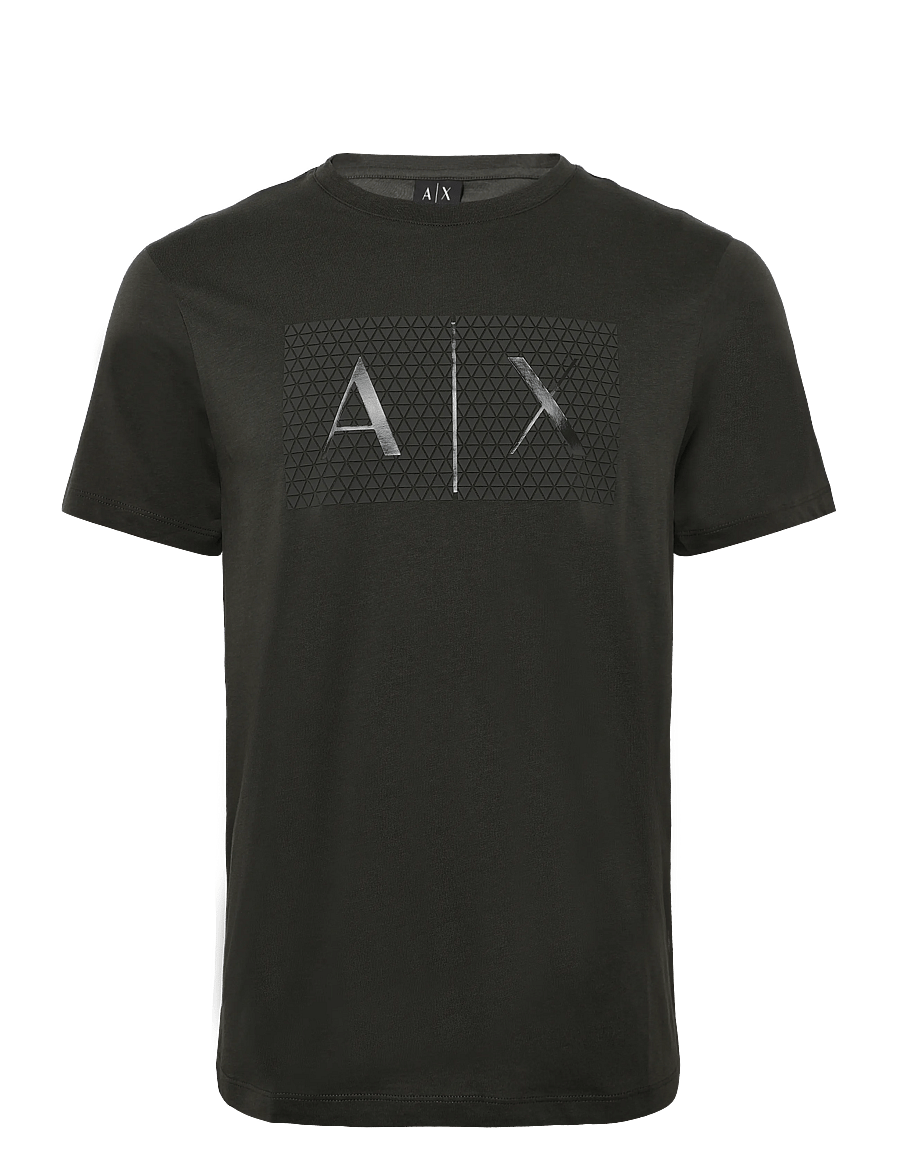 Armani Exchange - T-SHIRT - kortærmede t-shirts - peat - 1