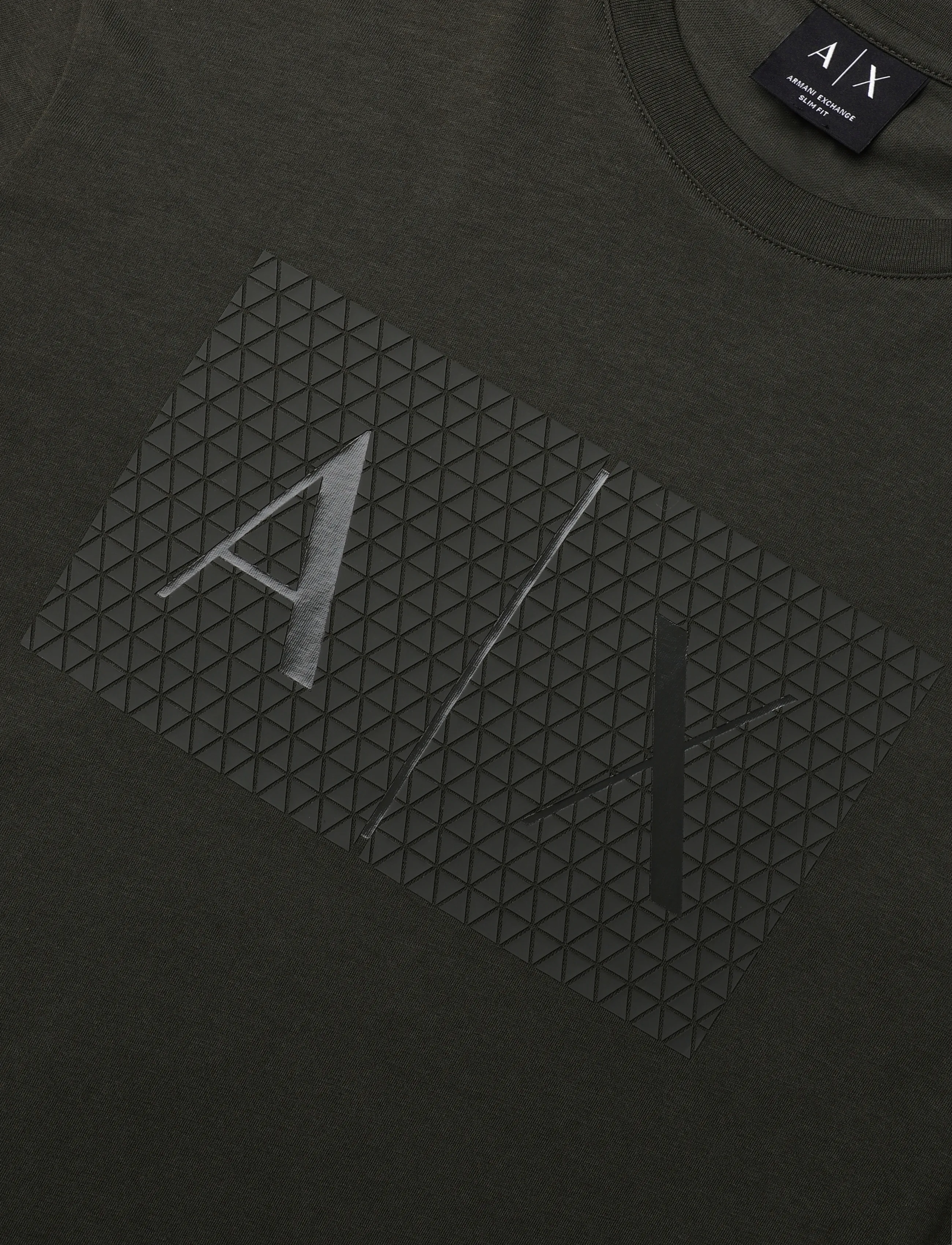 Armani Exchange - T-SHIRT - kortærmede t-shirts - peat - 5