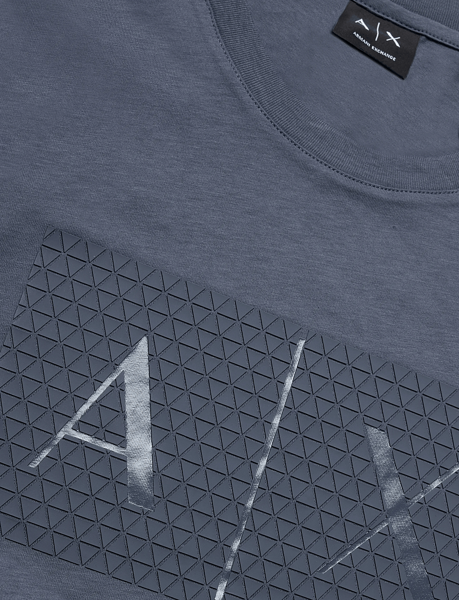 Armani Exchange - T-SHIRT - kortærmede t-shirts - vintage indigo - 2
