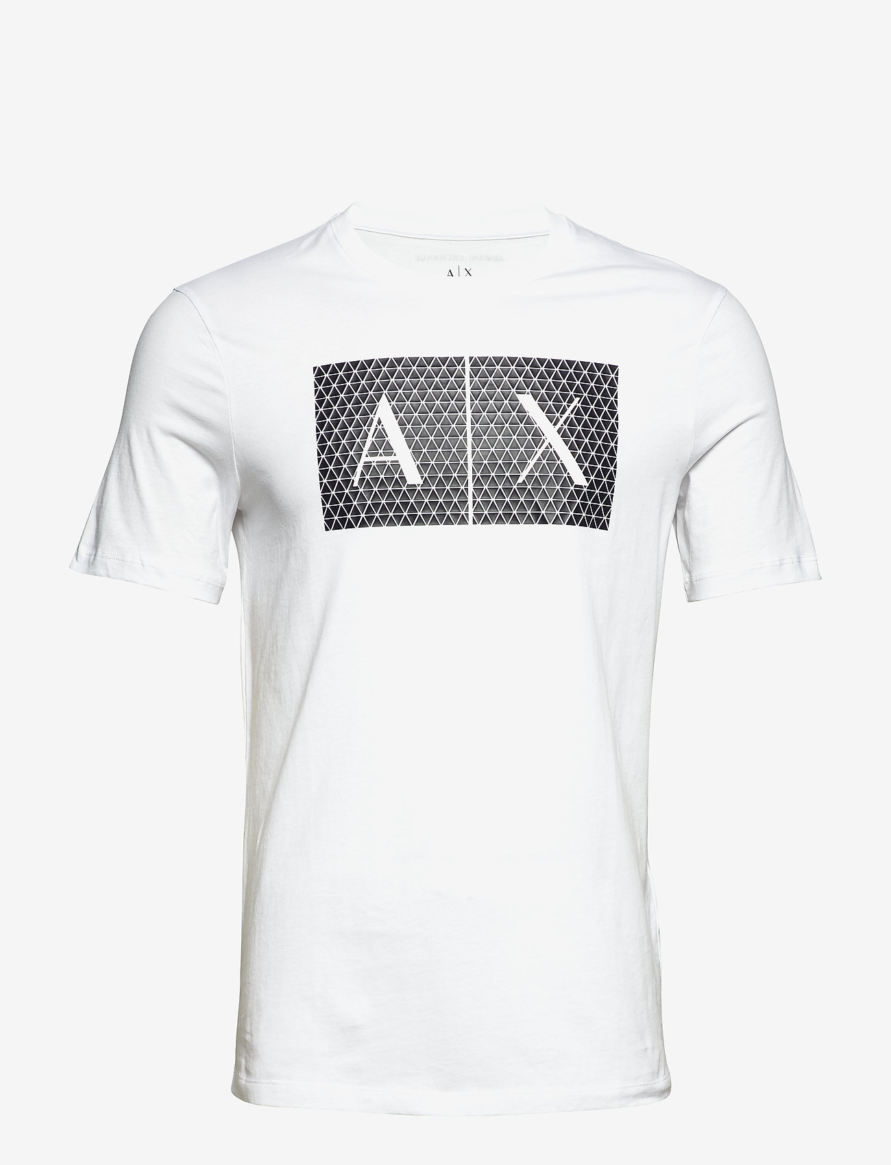 Armani Exchange - T-SHIRT - kortermede t-skjorter - white - 0