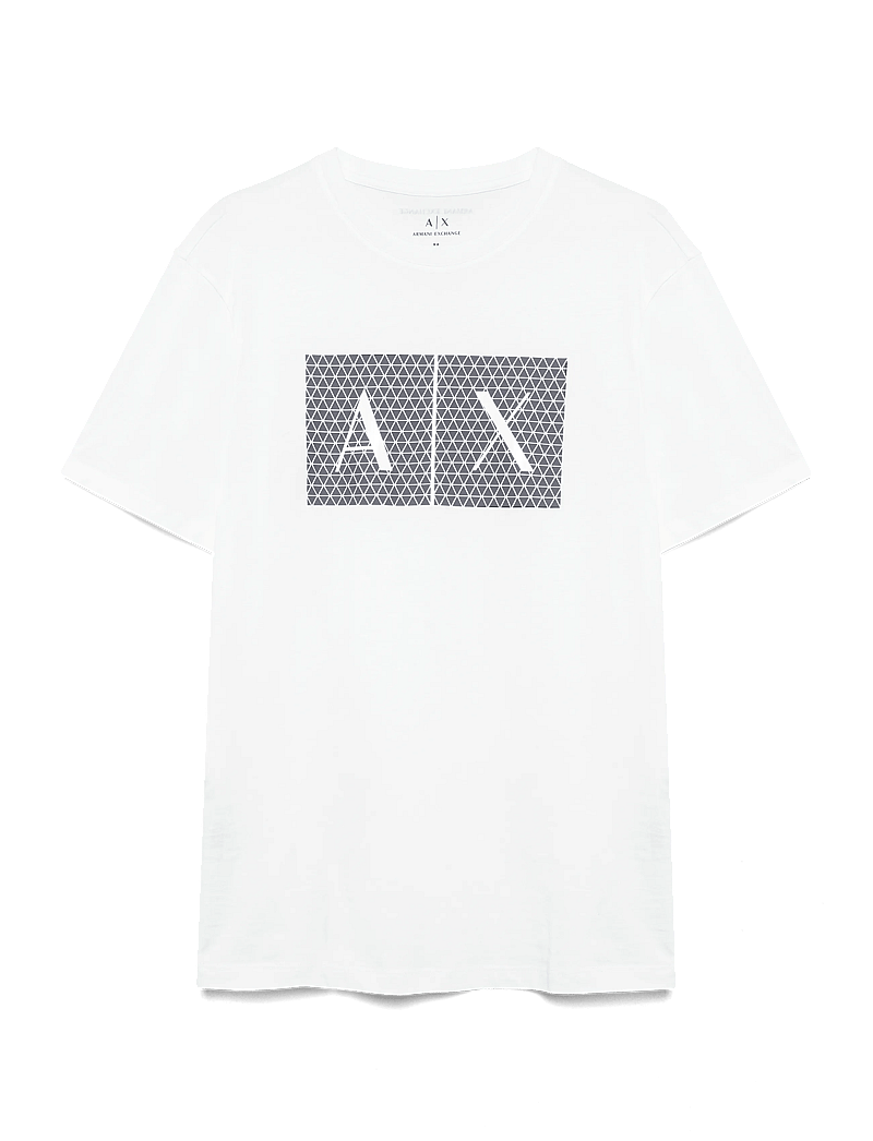 Armani Exchange - T-SHIRT - kortärmade t-shirts - white - 1