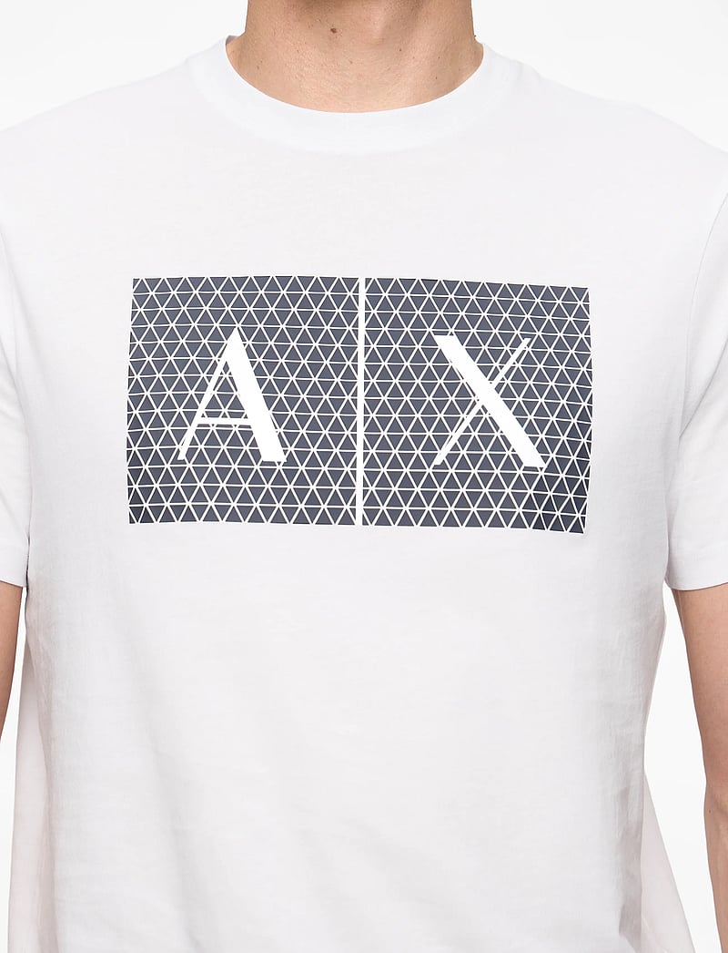 Armani Exchange - T-SHIRT - kortärmade t-shirts - white - 5