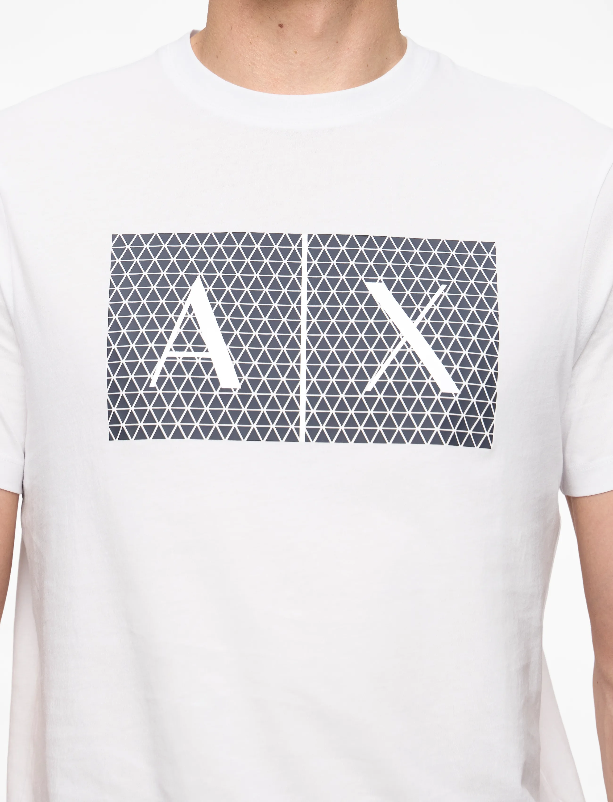 Armani Exchange - T-SHIRT - short-sleeved t-shirts - white - 5