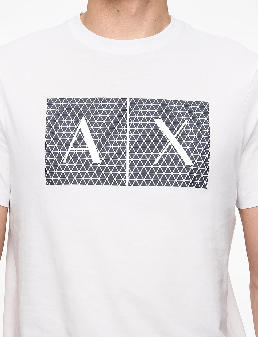 Armani Exchange - T-SHIRT - short-sleeved t-shirts - white - 5