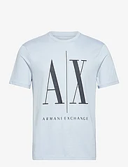 Armani Exchange - T-SHIRT - short-sleeved t-shirts - 15db-celestial blue - 0
