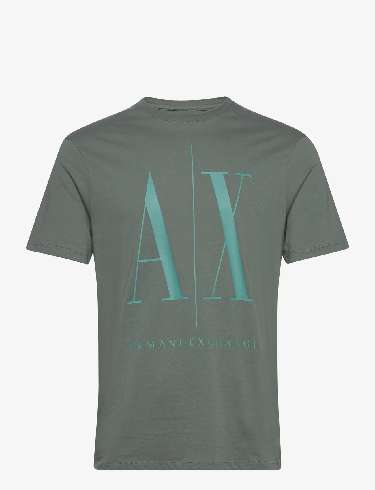 Armani Exchange - T-SHIRT - short-sleeved t-shirts - 1888-balsam green - 0