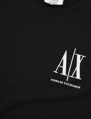 Armani Exchange - T-SHIRT - tavalised t-särgid - black - 2