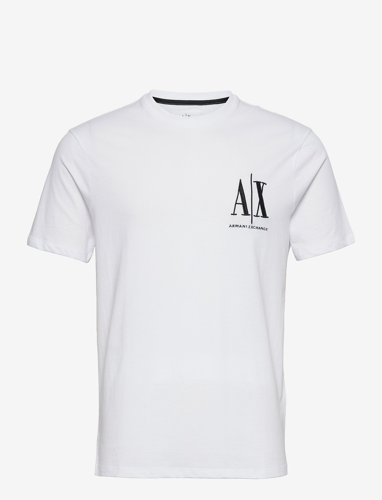 Armani Exchange - T-SHIRT - podstawowe koszulki - white - 0