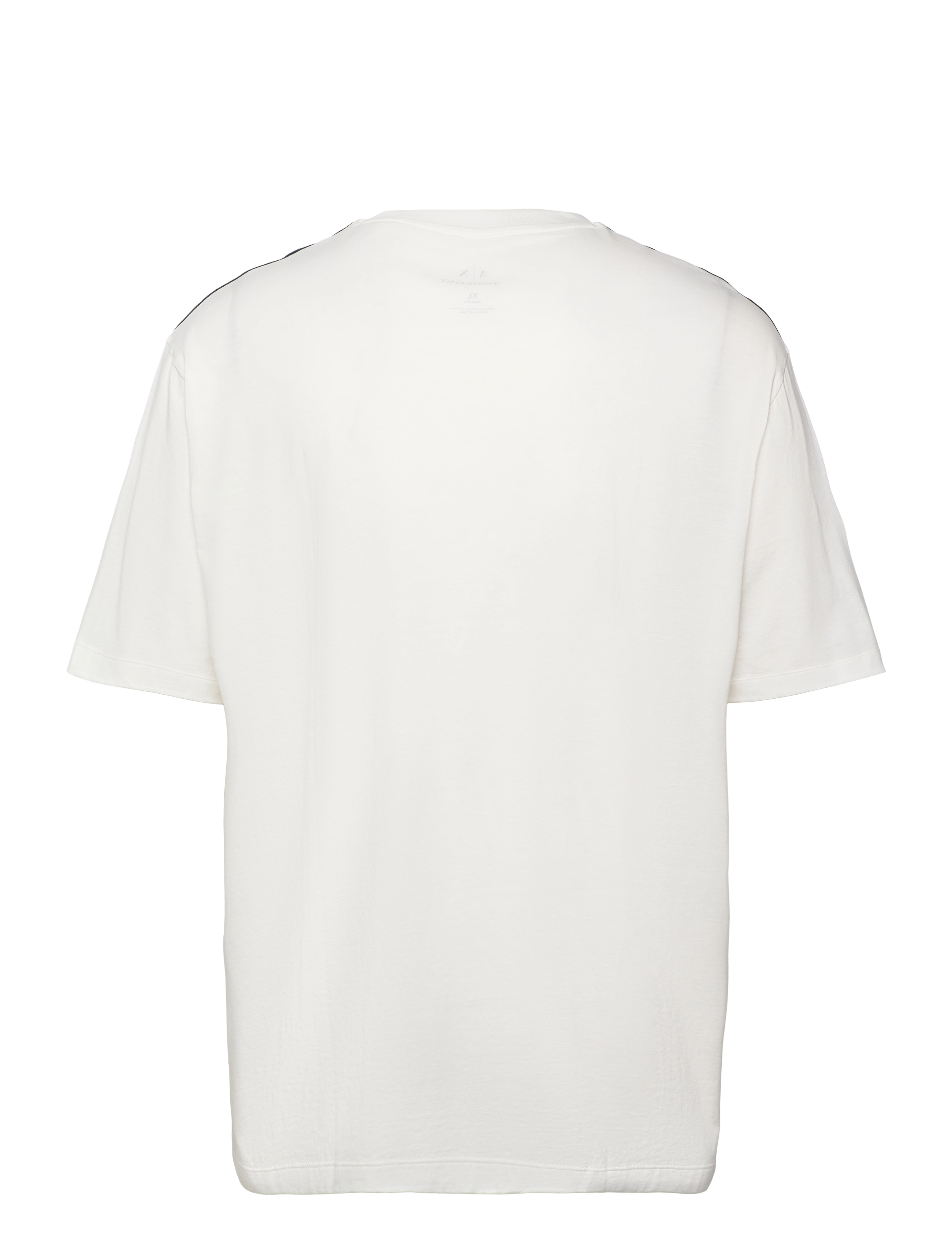 Armani Exchange - T-SHIRT - kurzärmelige t-shirts - off white - 1