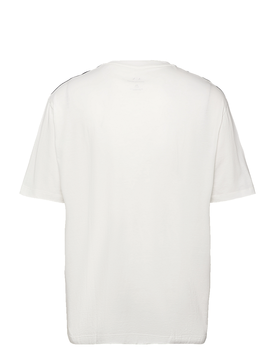 Armani Exchange - T-SHIRT - kurzärmelige t-shirts - off white - 1