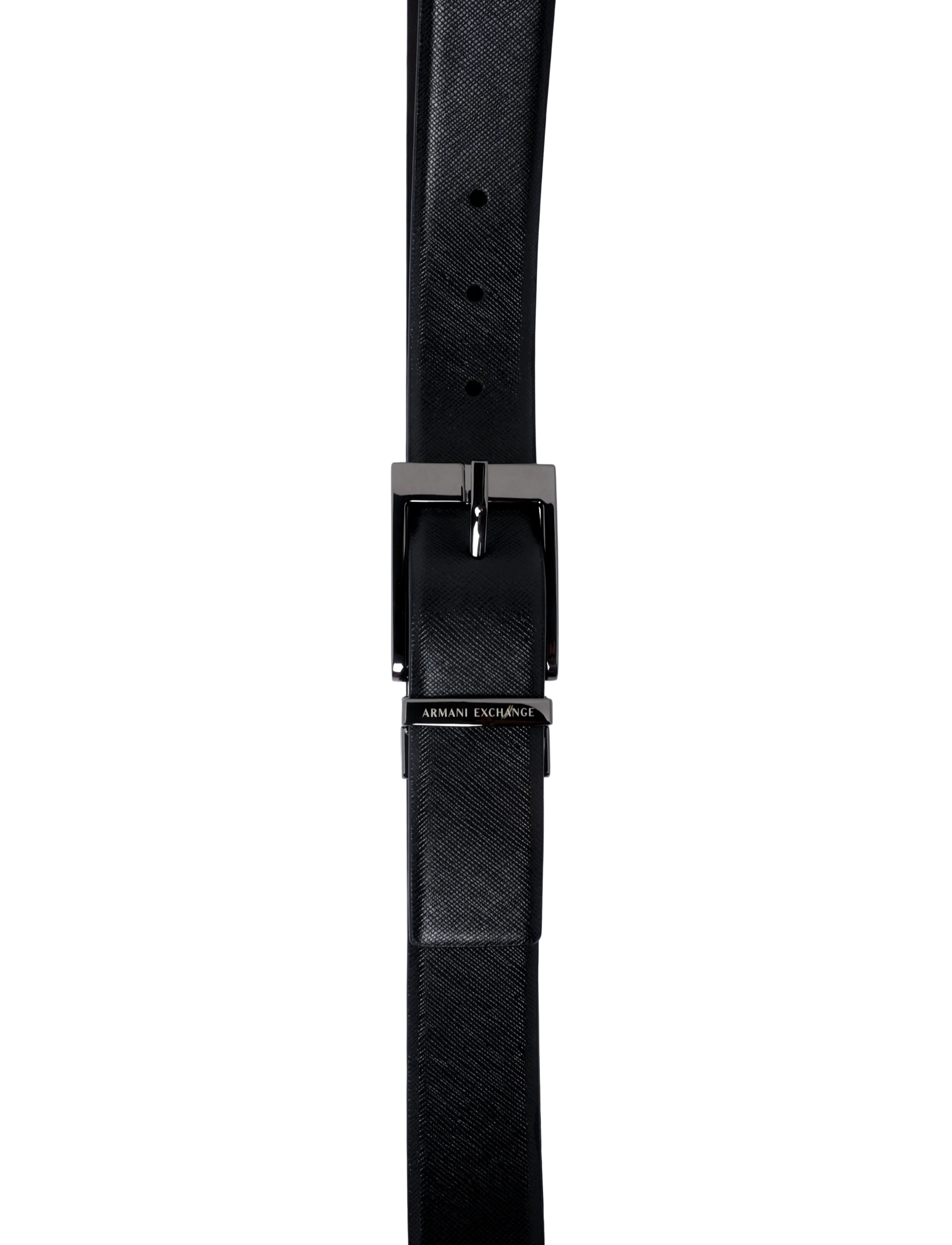 Armani Exchange - TONGUE BELT - black/dark brown - 2
