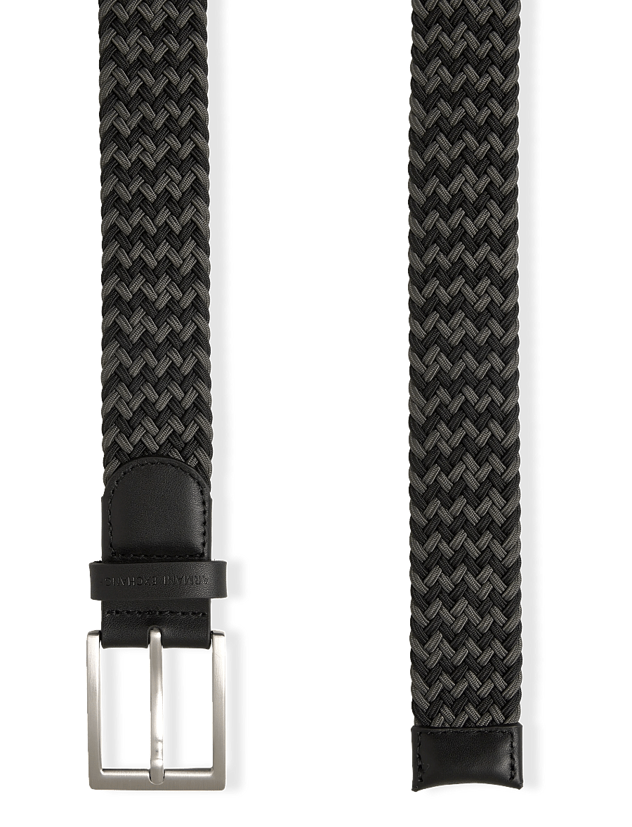 Armani Exchange - TONGUE BELT - classic belts - black/chimera - 1