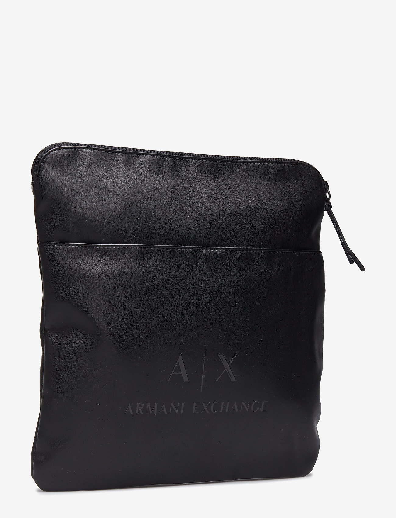 Armani Exchange - MAN PVC/PLASTIC MESSENGER BAG - black/gun metal - 2